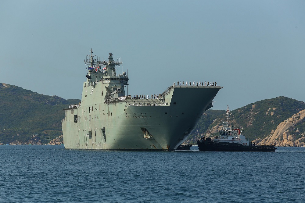 Navy ship visit Vietnam
